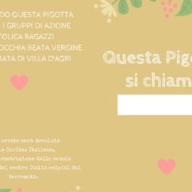 Domenica 9 aprile… “Adotta una Pigotta”